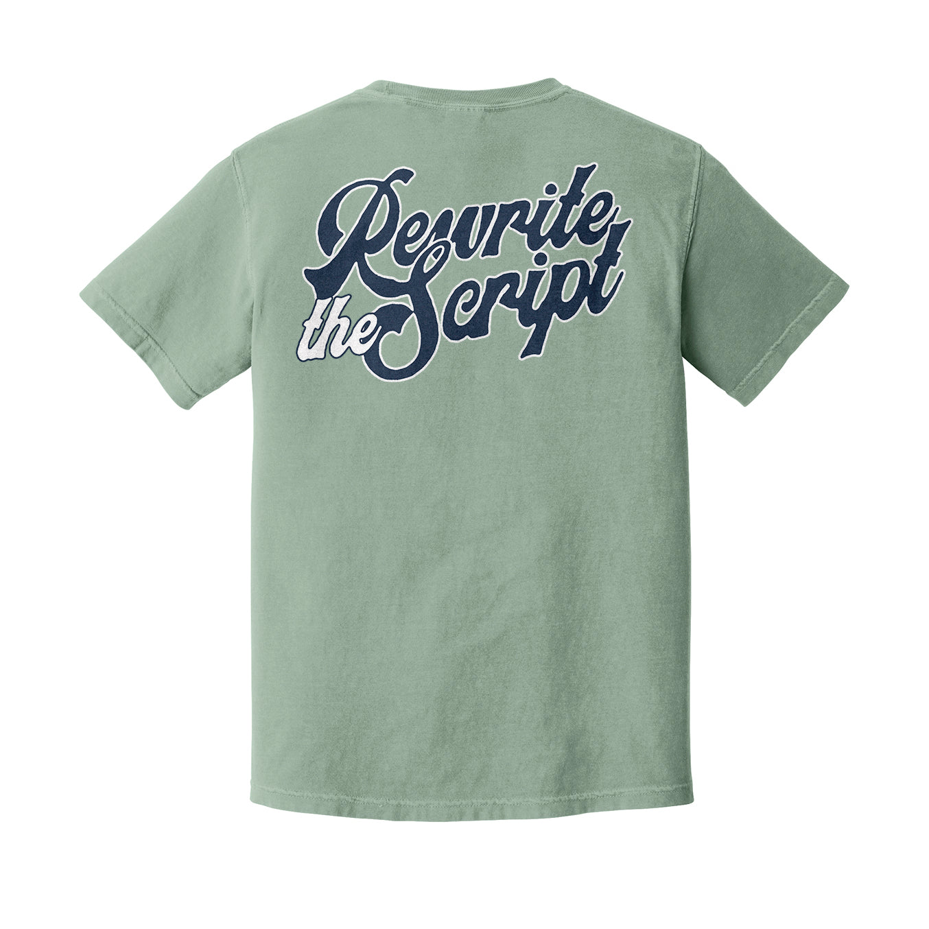 Rewrite the Script Comfort Colors Tee