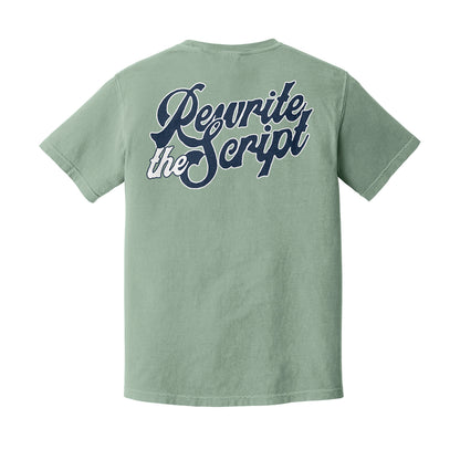 Rewrite the Script Comfort Colors Tee