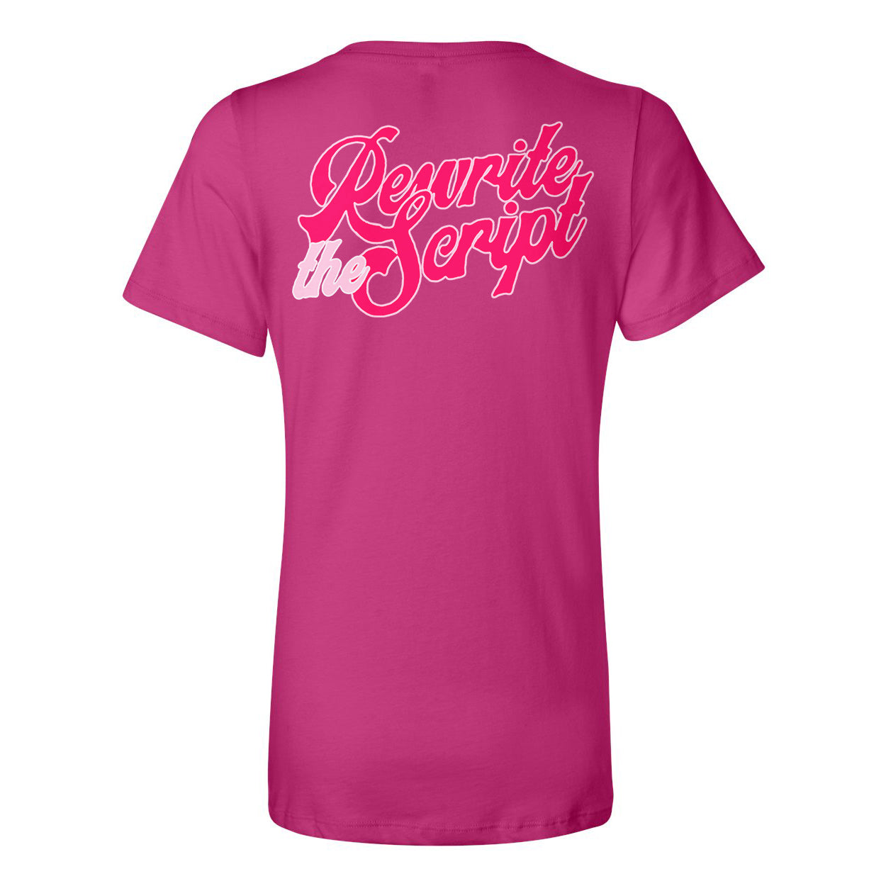 Rewrite the Script Ladies Relaxed V-neck Tee