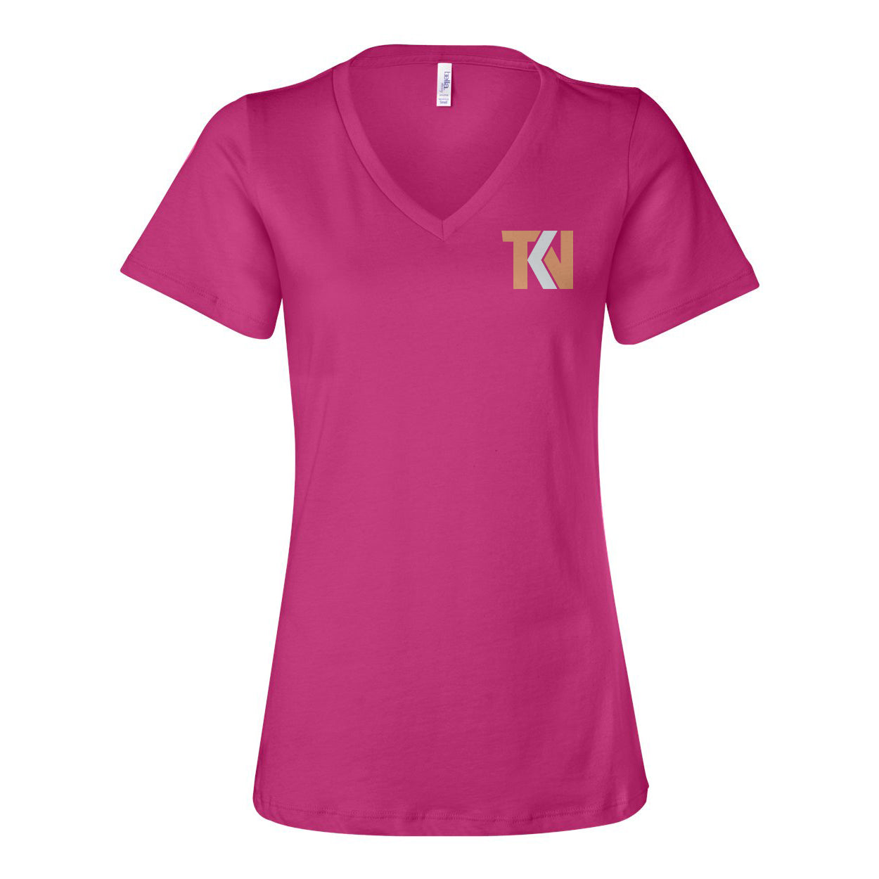 Pristine Caffeine Ladies Relaxed V-neck Tee
