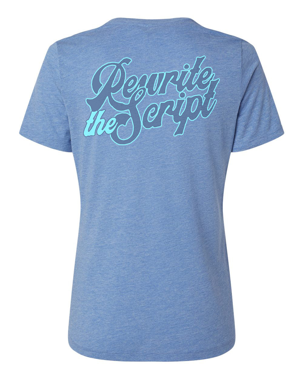 Rewrite the Script Ladies' Relaxed Crewneck Tee