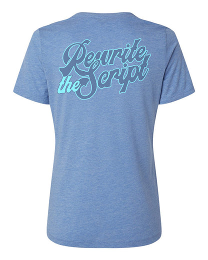 Rewrite the Script Ladies' Relaxed Crewneck Tee