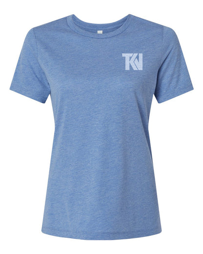 Rewrite the Script Ladies' Relaxed Crewneck Tee