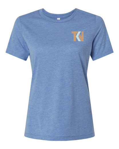 Pristine Caffeine Ladies' Relaxed Crewneck Tee