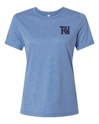 Hangle at the Beach Ladies' Relaxed Crewneck Tee