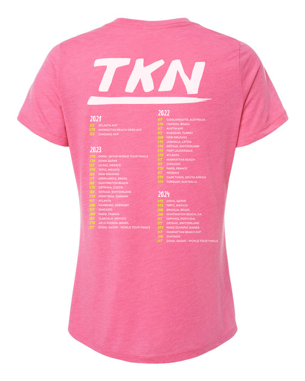 World Tour Ladies' Relaxed Crewneck Tee