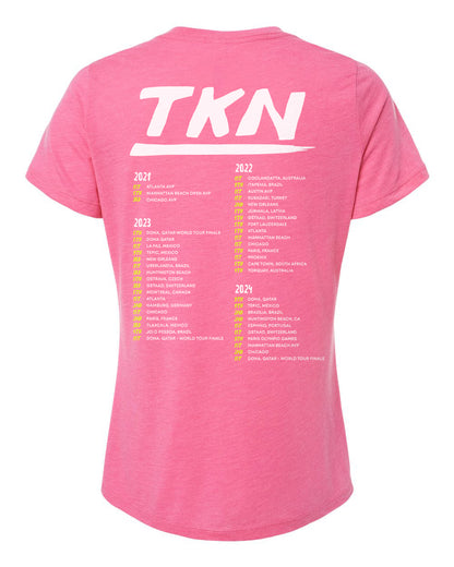 World Tour Ladies' Relaxed Crewneck Tee