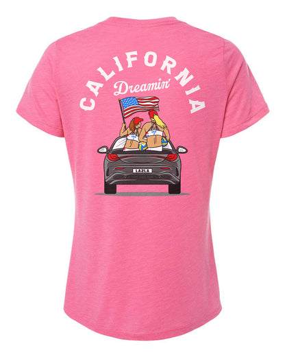 California Dreamin' Ladies' Relaxed Crewneck Tee