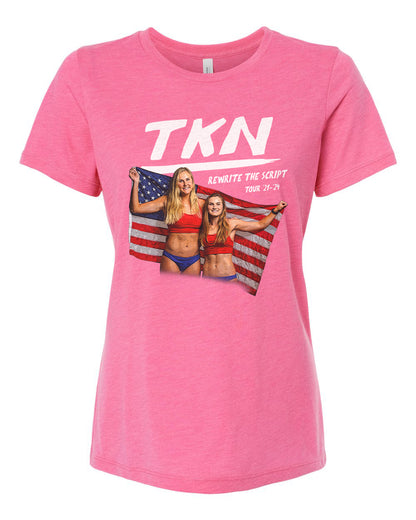 World Tour Ladies' Relaxed Crewneck Tee