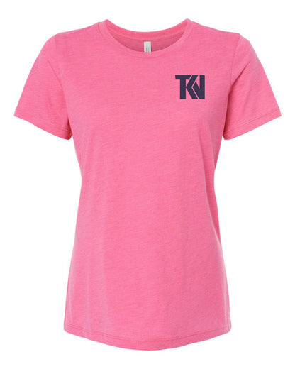 Hangle at the Beach Ladies' Relaxed Crewneck Tee