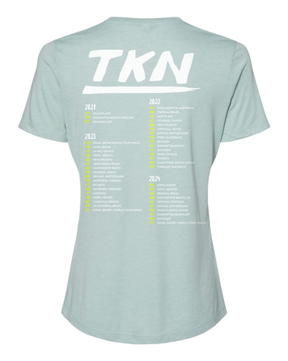 World Tour Ladies' Relaxed Crewneck Tee