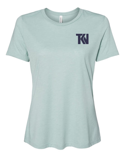 Hangle at the Beach Ladies' Relaxed Crewneck Tee