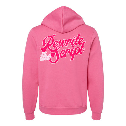 Rewrite the Script Fleece Hoodie