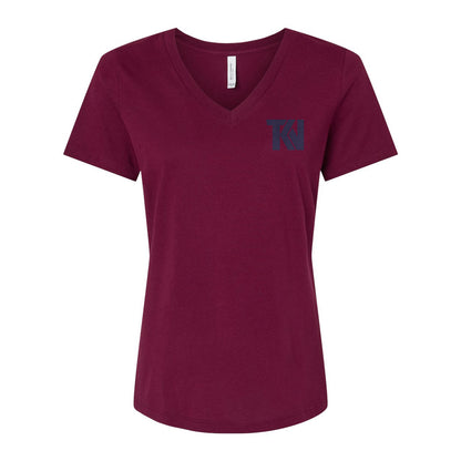 Rewrite the Script Ladies Relaxed V-neck Tee
