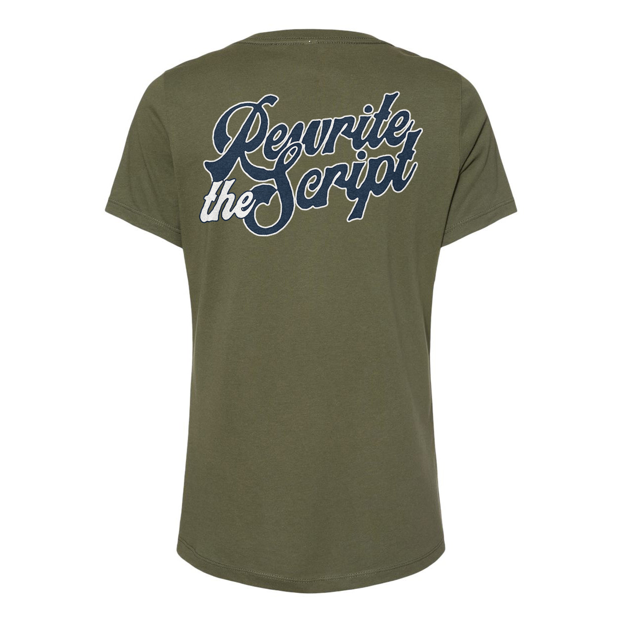 Rewrite the Script Ladies Relaxed V-neck Tee
