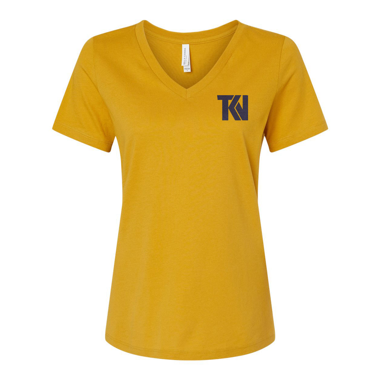 Big Buddy, Little Buddy Ladies Relaxed V-neck Tee