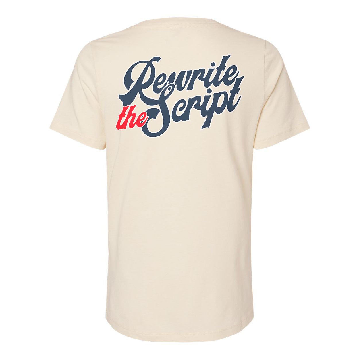 Rewrite the Script Ladies Relaxed V-neck Tee