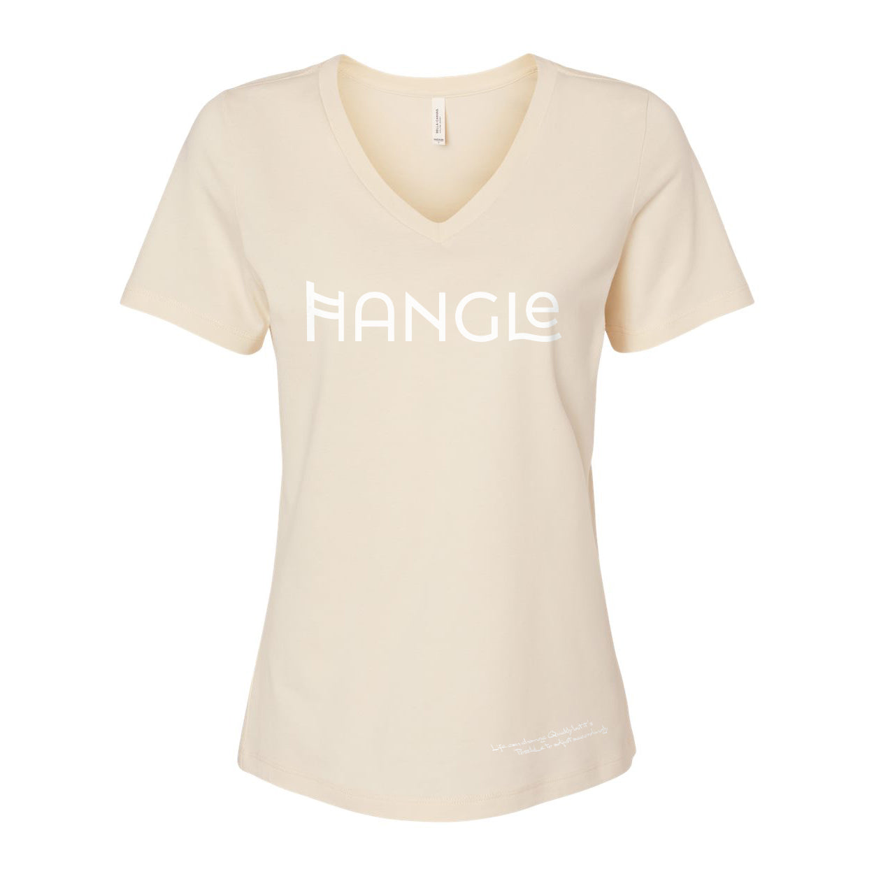 Hangle Ladies Relaxed V-neck Tee