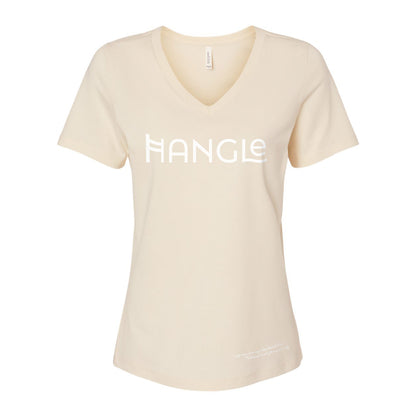 Hangle Ladies Relaxed V-neck Tee