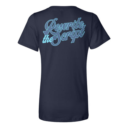 Rewrite the Script Ladies Relaxed V-neck Tee