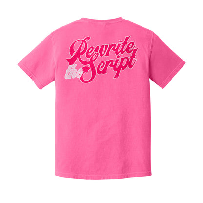 Rewrite the Script Comfort Colors Tee