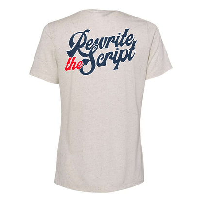 Rewrite the Script Ladies' Relaxed Crewneck Tee