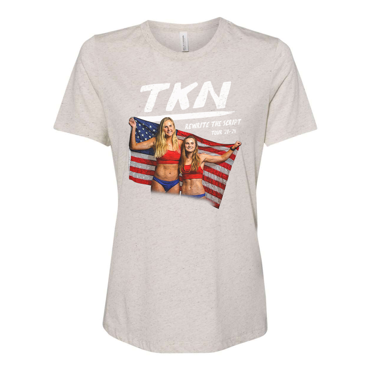 World Tour Ladies' Relaxed Crewneck Tee