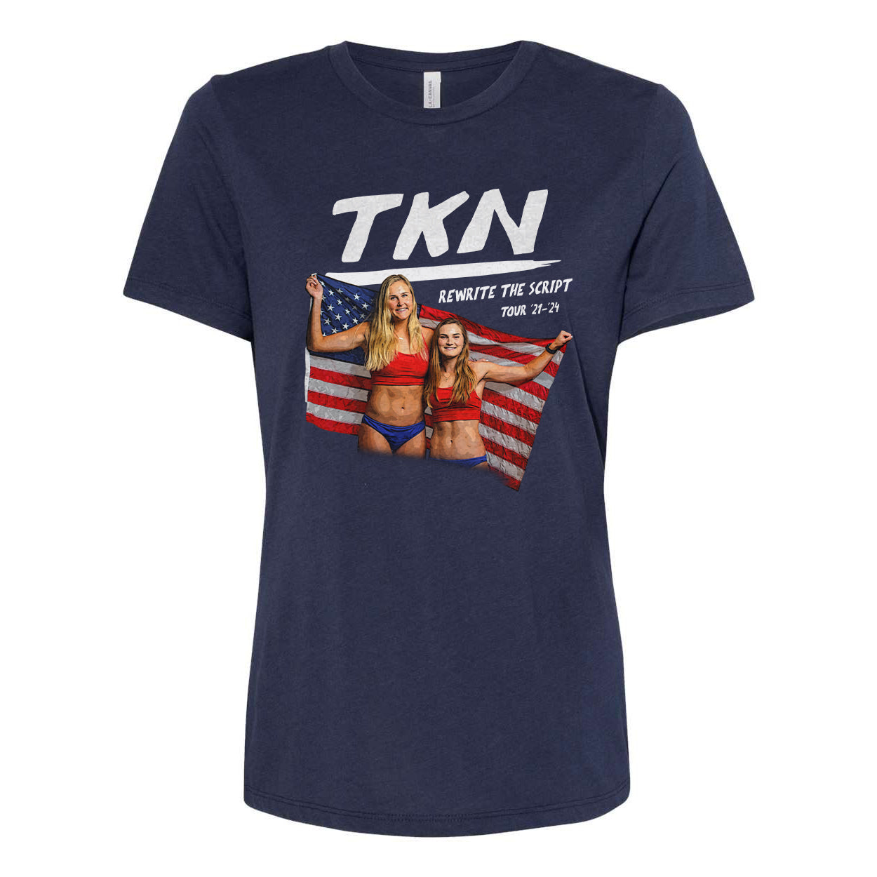 World Tour Ladies' Relaxed Crewneck Tee