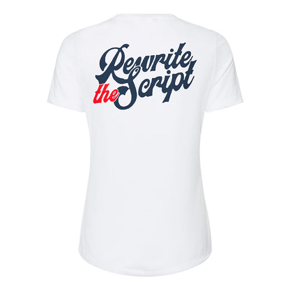 Rewrite the Script Ladies' Relaxed Crewneck Tee