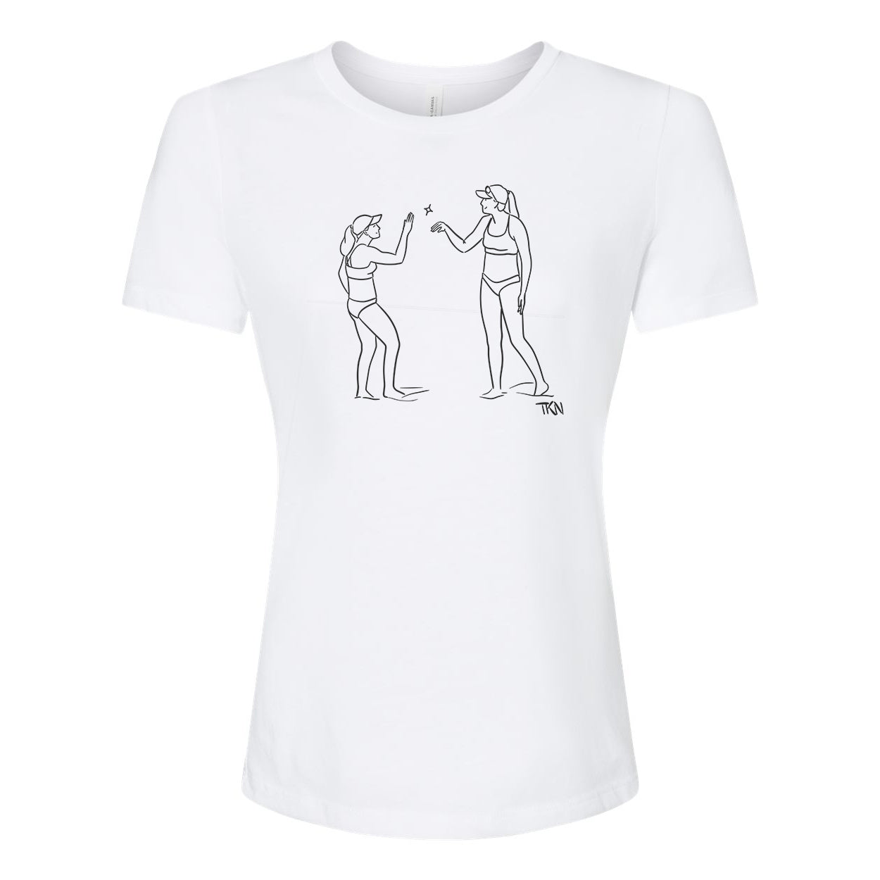 Ding Ladies' Relaxed Crewneck Tee