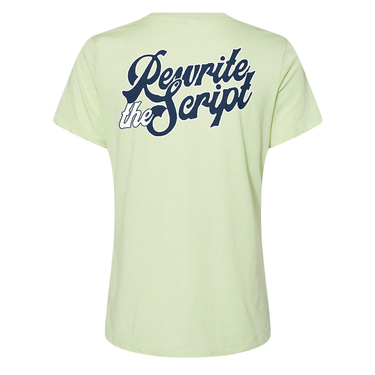 Rewrite the Script Ladies' Relaxed Crewneck Tee