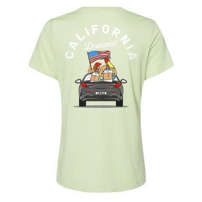 California Dreamin' Ladies' Relaxed Crewneck Tee