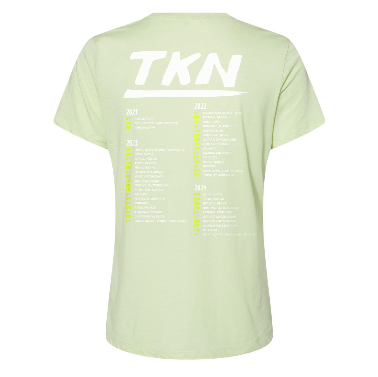 World Tour Ladies' Relaxed Crewneck Tee