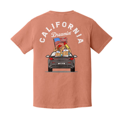 California Dreamin' Comfort Colors Tee