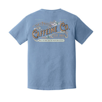 Pristine Caffeine Comfort Colors Tee